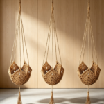 3-Pack Crochet Macrame Plant Hanger