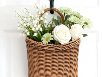 Handmade Rattan Wicker Wall Basket